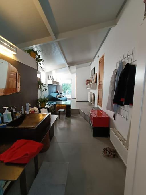Ferienwohnung Loft, Parking Prive, Terrasse, Entree Independante Lüttich Exterior foto